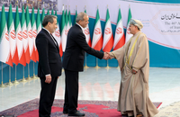 پزشکیان و عراقچی در تبریک سالروز پیروزی انقلاب اسلامی از سوی سفرا و رؤسای سازمان‌های بین المللی مقیم تهران (27)