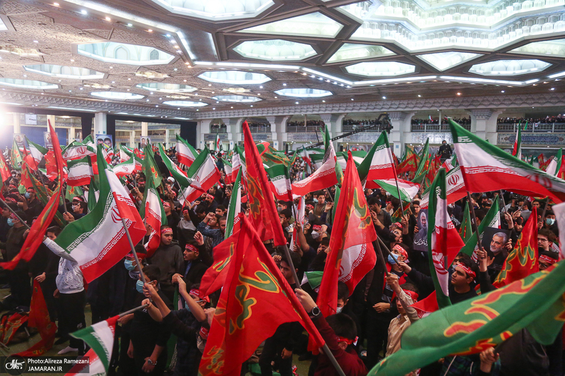 مراسم بزرگداشت شهید حاج قاسم سلیمانی در مصلی امام خمینی (ره)