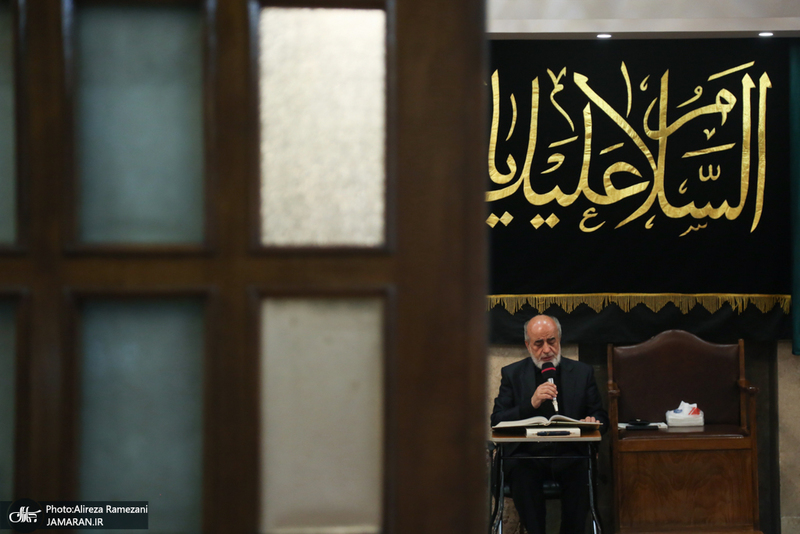 مراسم روز هفتم ماه محرم در حسینیه مکتب النبی (ص)