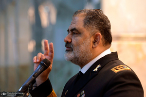 تجدید میثاق فرمانده و پرسنل نیروی دریایی ارتش جمهوری اسلامی ایران با آرمان‌های امام خمینی(س)