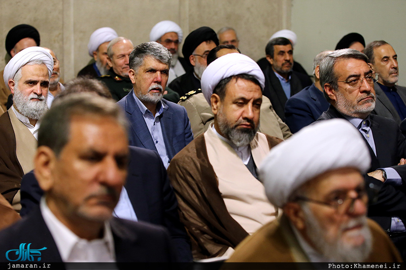 دیدار مسئولان نظام، مهمانان کنفرانس وحدت اسلامی و سفرای کشورهای اسلامی با رهبر معظم انقلاب 