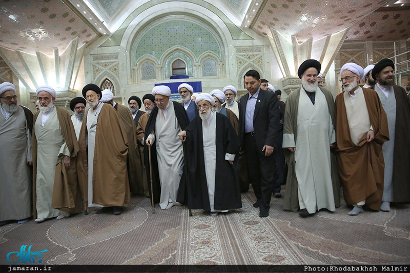 تجدید میثاق هیأت رئیسه و اعضای مجلس خبرگان رهبری با آرمان های امام خمینی(س)