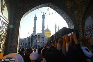 مراسم تشییع مرحوم استاد محمد حسین حشمت‌پور‎