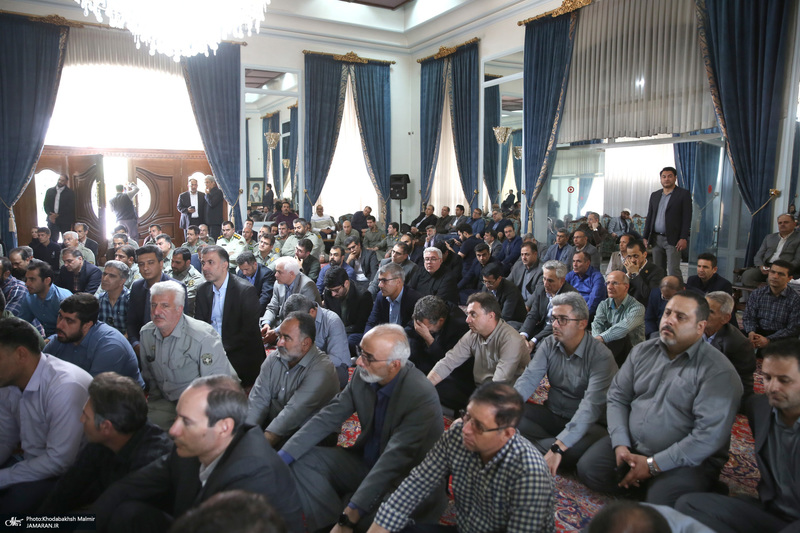 دیدار رئیس، معاونان و کارکنان سازمان حفاظت محیط زیستبا سید حسن خمینی