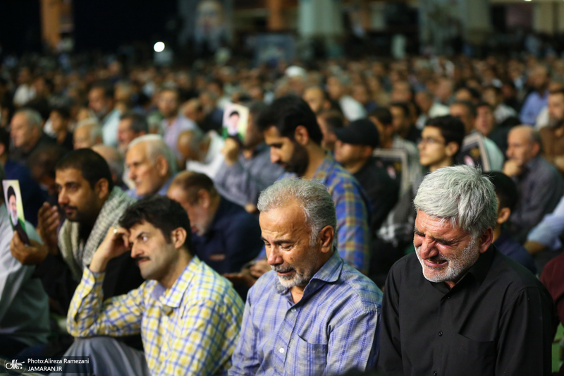 مراسم چهلمین روز سالگرد شهادت سید ابراهیم رییسی