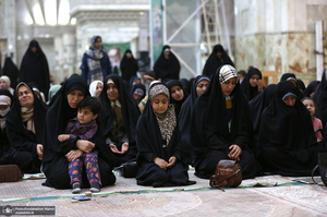 عزاداری شهادت حضرت امام جعفر صادق (ع) در حرم مطهر امام خمینی (س)