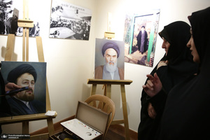 بازدید خانم دکتر فاطمه طباطبایی از دومین هفته فرهنگی بر آستان آفتاب