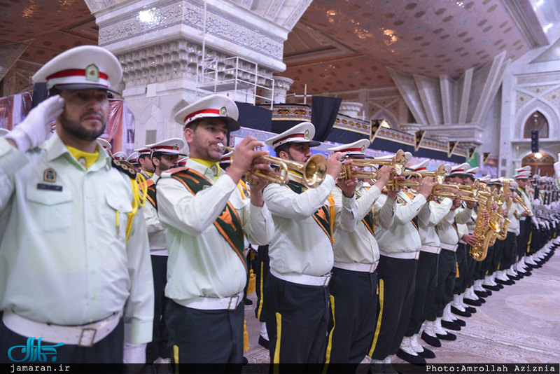 تجدید میثاق جمعی از فرماندهان ناجا با آرمان‌های بنیانگذار انقلاب اسلامی 