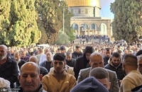 نماز عید فطر در مسجدالاقصی با حضور ۱۲۰ هزار فلسطینی (3)