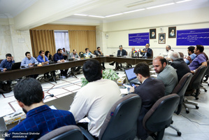 شست خبری حجت الاسلام و المسلمین محمدعلی انصاری دبیر ستاد مرکزی بزرگداشت امام خمینی