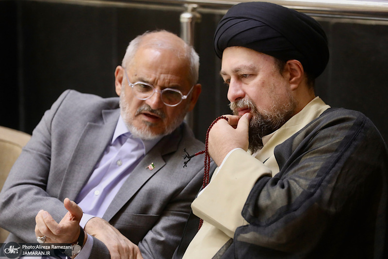 مراسم ختم همسر آيت الله راستی کاشانی