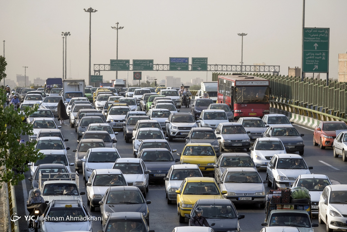 آخرین وضعیت ترافیکی تهران در روزهای قرنطینه