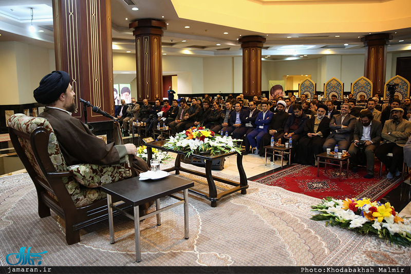 دیدار دبیر کل و اعضای حزب مردم سالاری با سید حسن خمینی