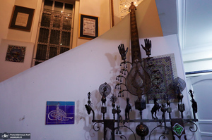 مراسم عزاداری شب تاسوعای حسینی (ع) در منزل صادق خرازی