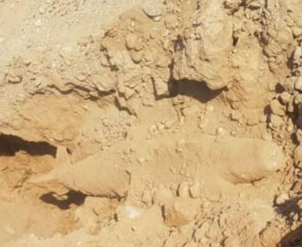 کشف راکت عمل نکرده جنگ تحمیلی در دزفول