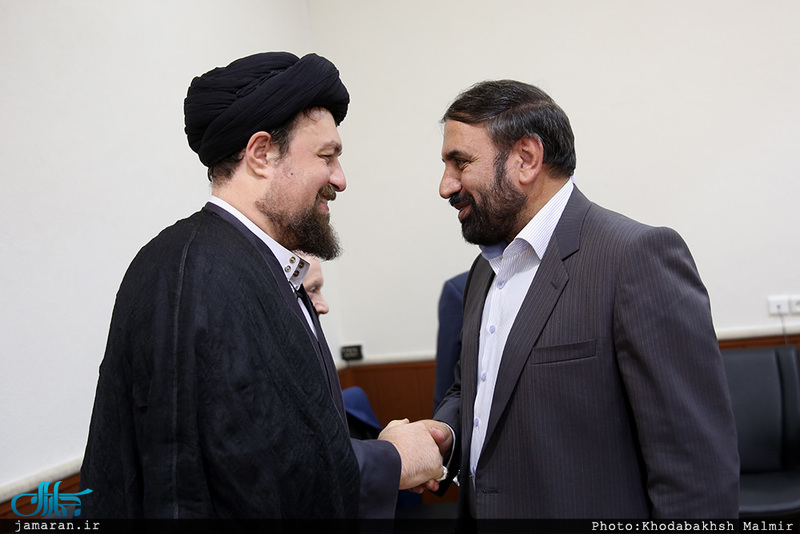 دیدار اعضای شورای مرکزی حزب موتلفه اسلامی با سید حسن خمینی 