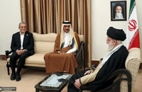 امیر قطر و هیئت همراه با رهبر معظم انقلاب دیدار کردند (5)