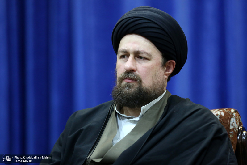 دیدار جمعی از مهاجرین افغانستانی در ایران با سید حسن خمینی