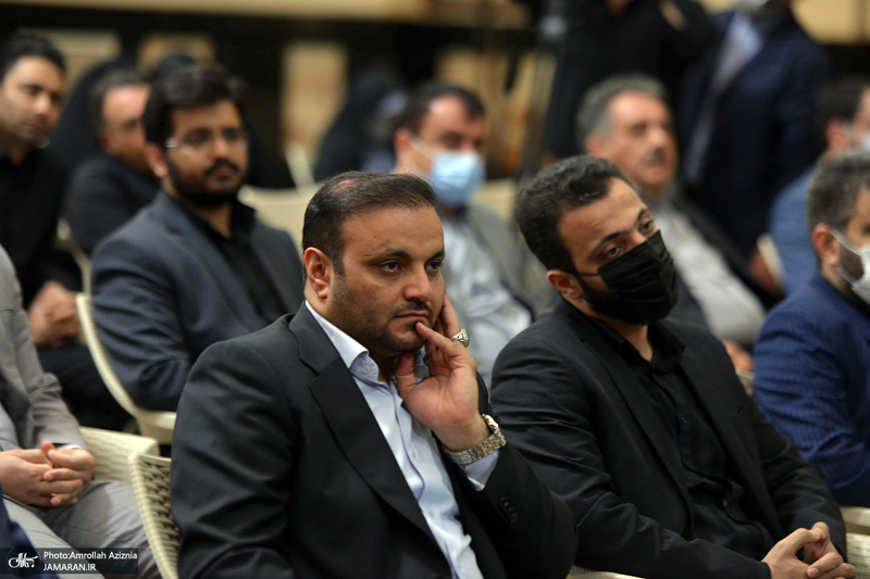 مراسم تودیع و معارفه رئیس حوزه قضایی بخش آفتاب در حرم امام خمینی