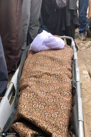 مراسم تشییع و خاکسپاری آیت الله حسن صانعی (ره) در قم