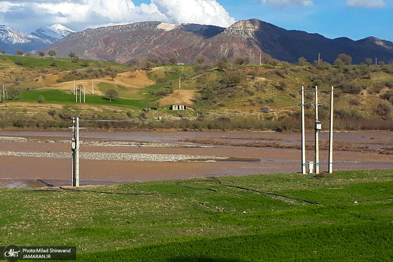 خسارات سیل به شهر کوهدشت و روستاهای بخش شاهیوند شهرستان چگینی