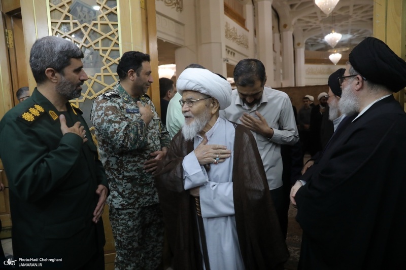 مراسم هفتمین روز ارتحال آیت العظمی شبیری زنجانی (ره)