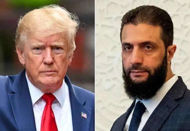 ترامپ و احمد الشرع در مورد سوریه گفت و گو کردند