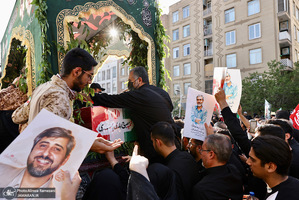 مراسم تشییع شهید مصباح الهدی باقری
