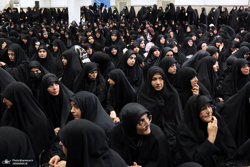 دومین شب مراسم عزاداری حضرت فاطمه‌زهرا (س) در حسینیه امام خمینی