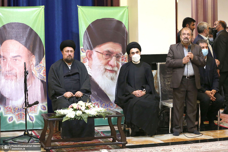 دیدار جمعی از نمایندگان پیروان ادیان الهی با سید حسن خمینی