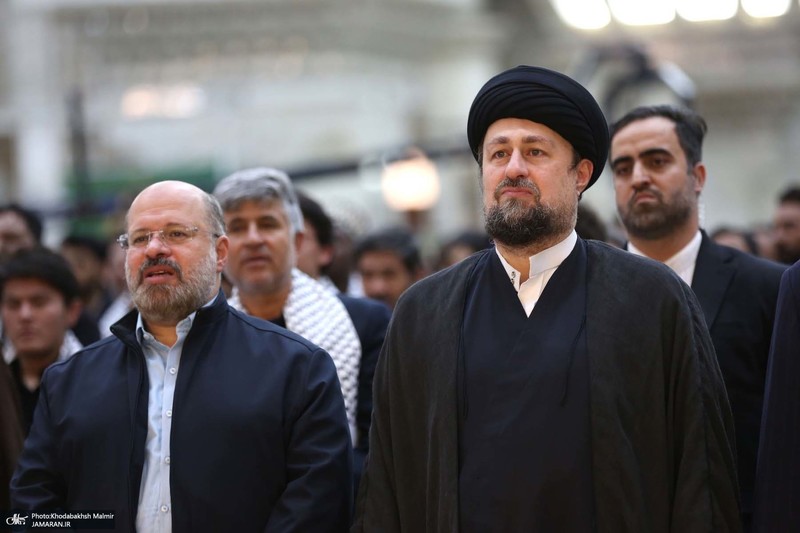 مراسم چهلم شهید سیدحسن نصرالله و سرلشکر نیلفروشان در حرم امام خمینی (س)