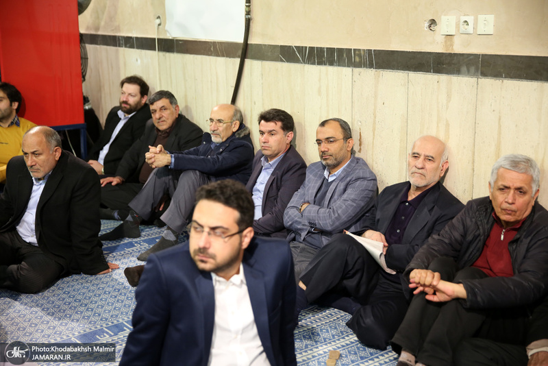 مراسم دهمین سالگرد آیت الله جمی در حسینیه جماران