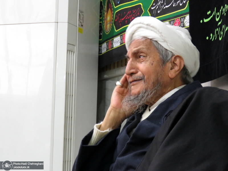 عزاداری در بیوت مراجع عظام تقلید و علما در سالروز شهادت حضرت فاطمه(س)