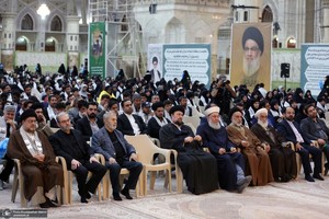 مراسم چهلم شهید سیدحسن نصرالله و سرلشکر نیلفروشان در حرم امام خمینی (س)