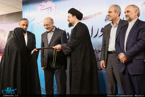 حضور سید حسن خمینی در در سومين جلسه شوراي اداري شهرستان شميرانات