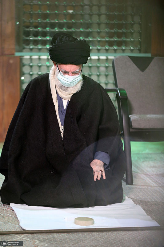 حضور رهبر معظم انقلاب در حرم مطهر حضرت امام خمینی(س)