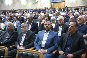 مراسم یادبود حاجیه خانم خدیجه خاتمی در مسجد امیرالمومنین (ع) -1