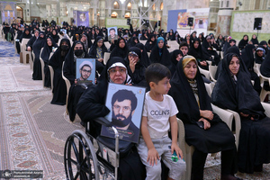 تجدید میثاق خانواده معظم شهدای سازمان حفاظت اطلاعات سپاه با آرمان های حضرت امام خمینی (س)