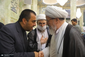 مراسم شانزدهمین سالگرد ارتحال آیت الله بهجت‎ (ره) در قم