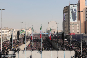 حضور میلیون ها تهرانی در تشییع پیکر مطهر سردار قاسم سلیمانی - 5