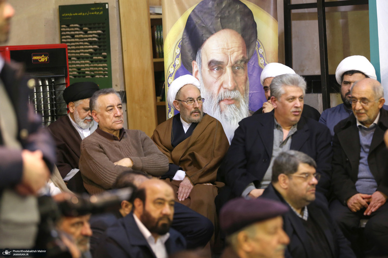 مراسم سالگرد رحلت آیت‌الله سید محمد موسوی بجنوردی در حسینیه جماران  -2