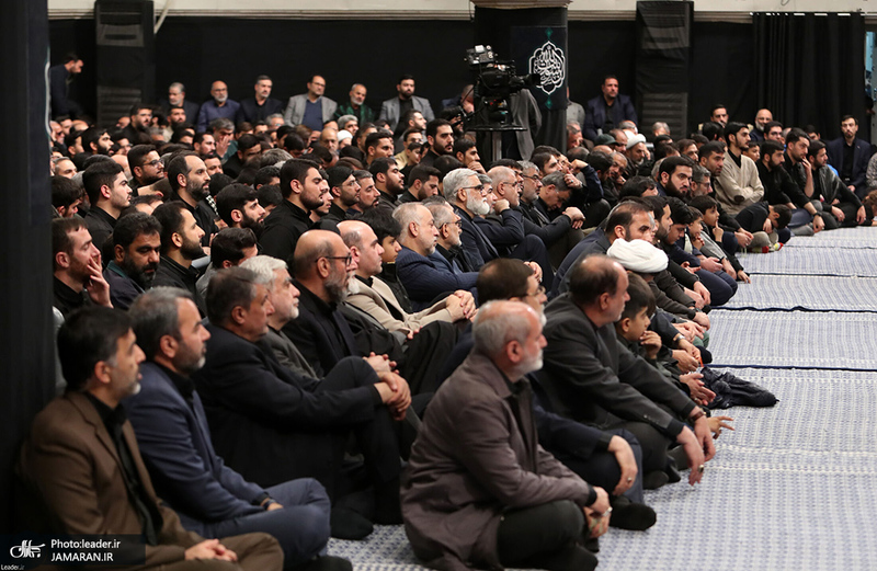 مراسم عزاداری شب شهادت حضرت فاطمه‌زهرا (س) در حسینیه امام خمینی