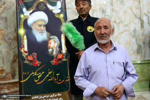 مراسم بزرگداشت ارتحال آیت الله العظمی محقق کابلی در حرم امام خمینی (س)