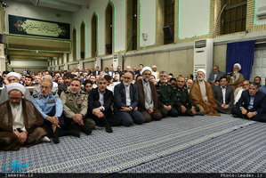 دیدار مسئولان نظام و سفرای کشورهای اسلامی با رهبر معظم انقلاب