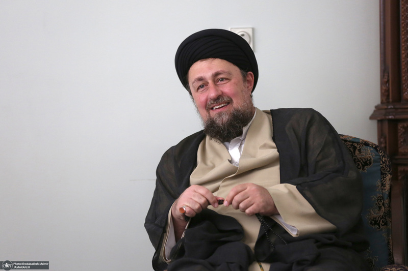 دیدار دبیر شورای عالی مناطق آزاد باسید حسن خمینی