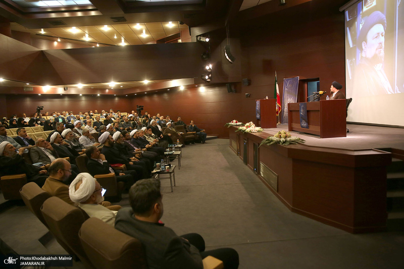 دیدار رئیس و کارکنان موسسه‎ تنظیم و نشر آثار امام خمینی با سید حسن خمینی