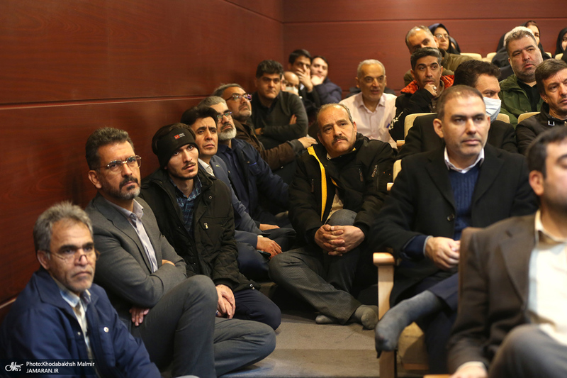 دیدار رئیس، مدیران و جمعی از کارکنان کمیته امداد امام خمینی (ره) با سید حسن خمینی