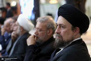 مراسم چهلمین روز در گذشت نوه قدرت الله علیخانی در حرم مطهره امام خمینی (س)