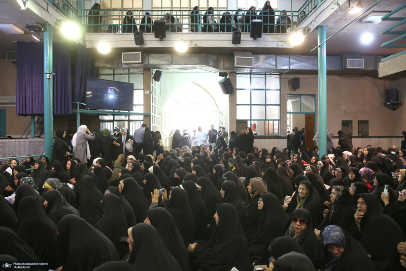 مراسم «کوچه آفتاب» در جماران