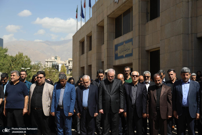 مراسم تشییع سیروس پرهام